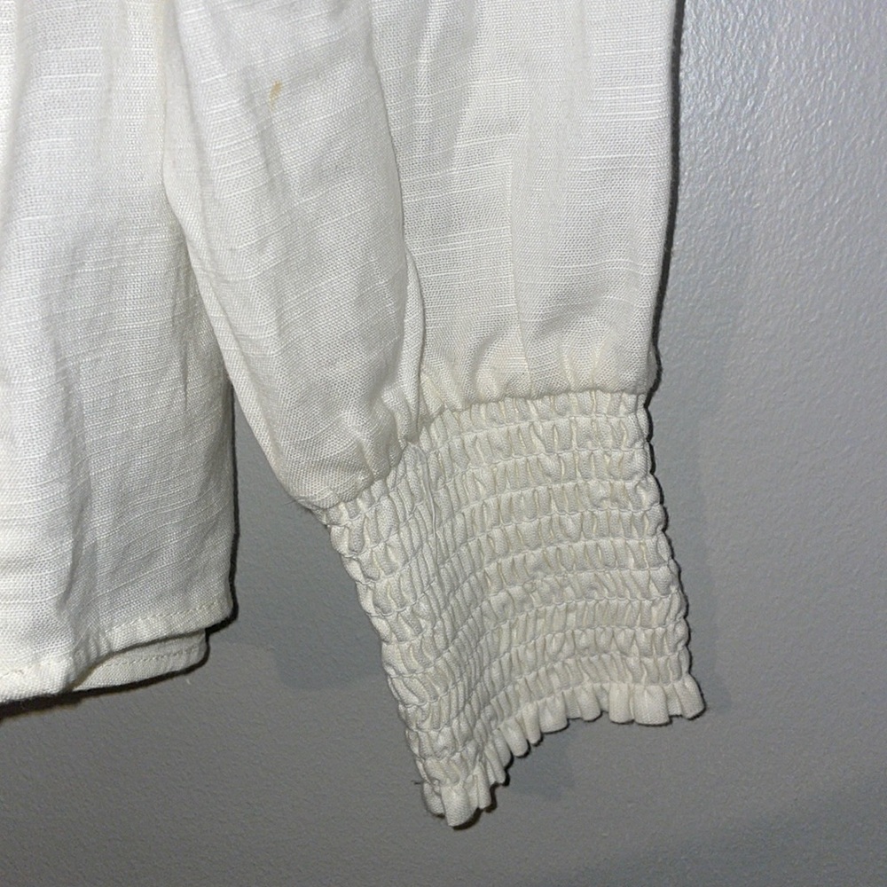MONKL blouse cream color size L